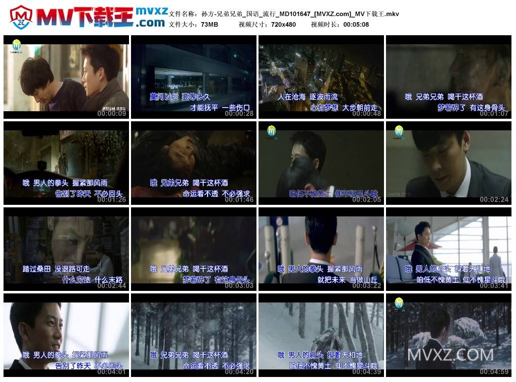 孙方-兄弟兄弟_国语_流行_MD101647